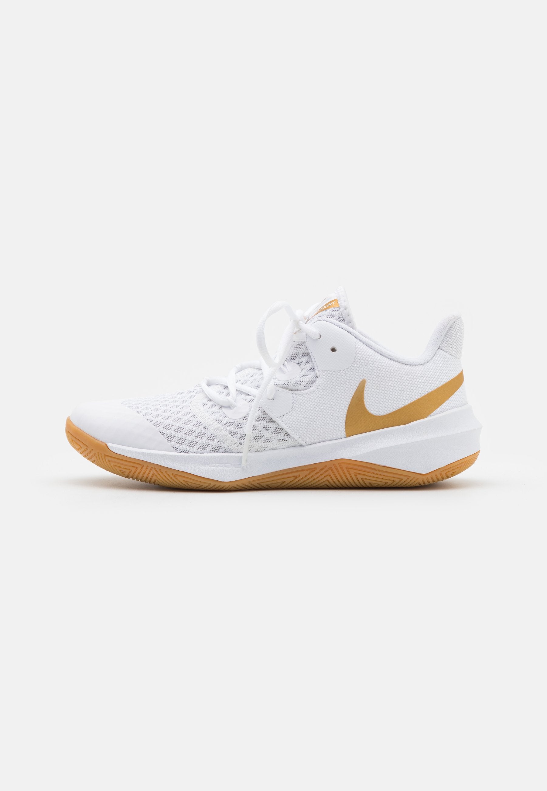 ZOOM HYPERSPEED COURT SE UNISEX - Volleyball shoes - white/gold