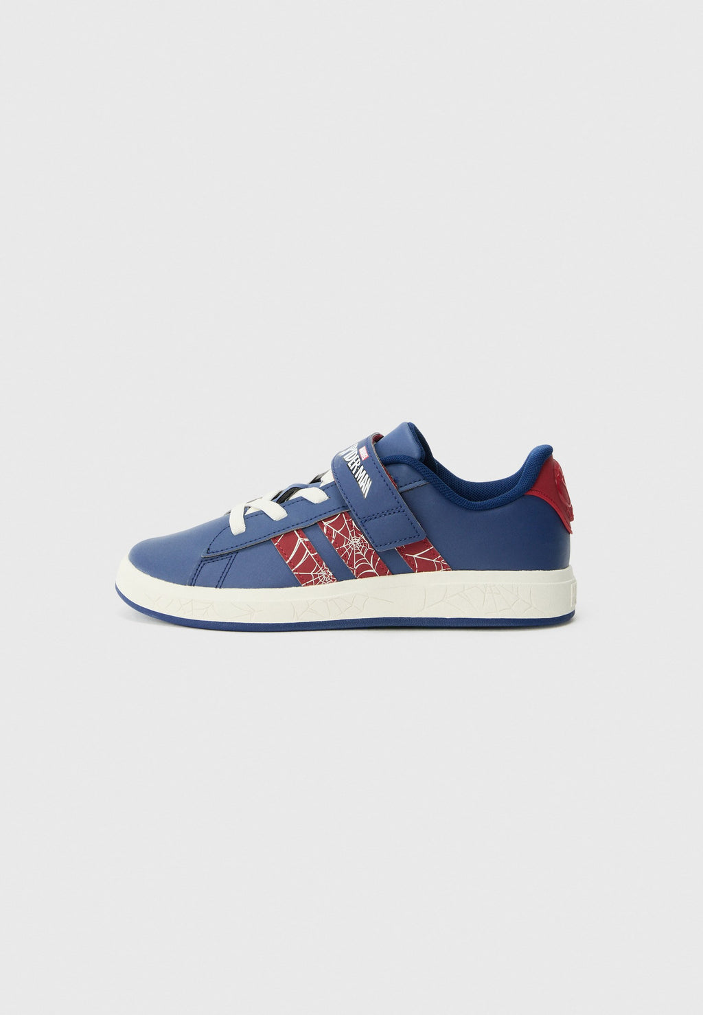 GRAND COURT SPIDER-MAN UNISEX - Road running shoes - dark blue/active maroon/off-white