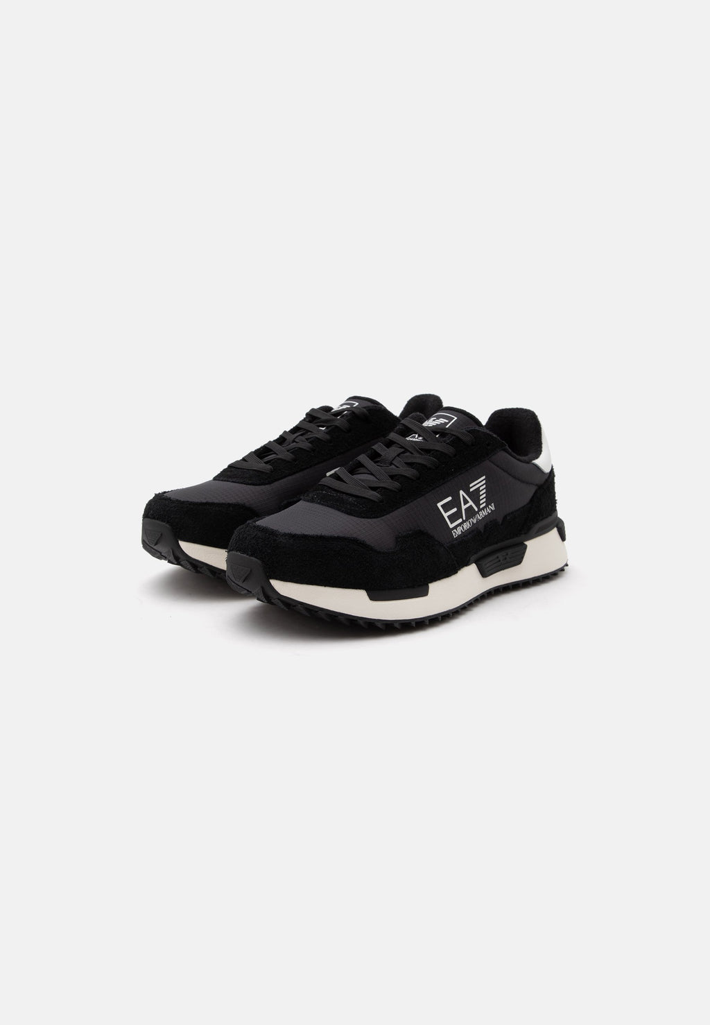 VINTAGE RUNNING UNISEX - Trainers - full black/white