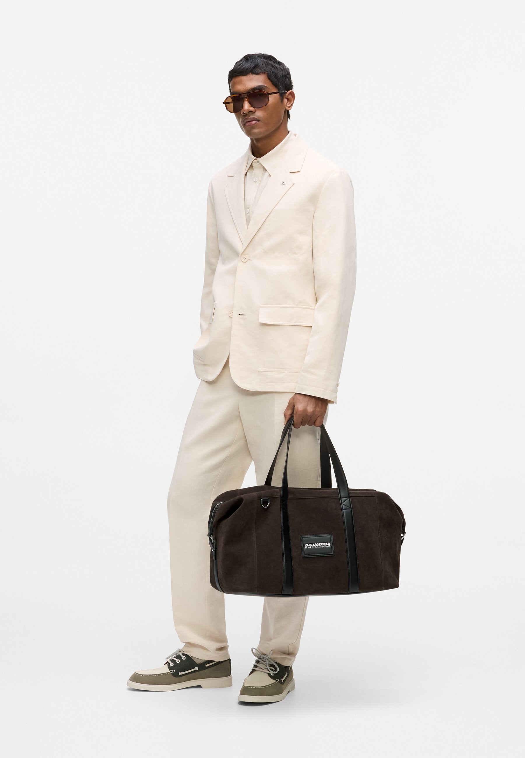 TRAVELLER - Weekend bag - fudge