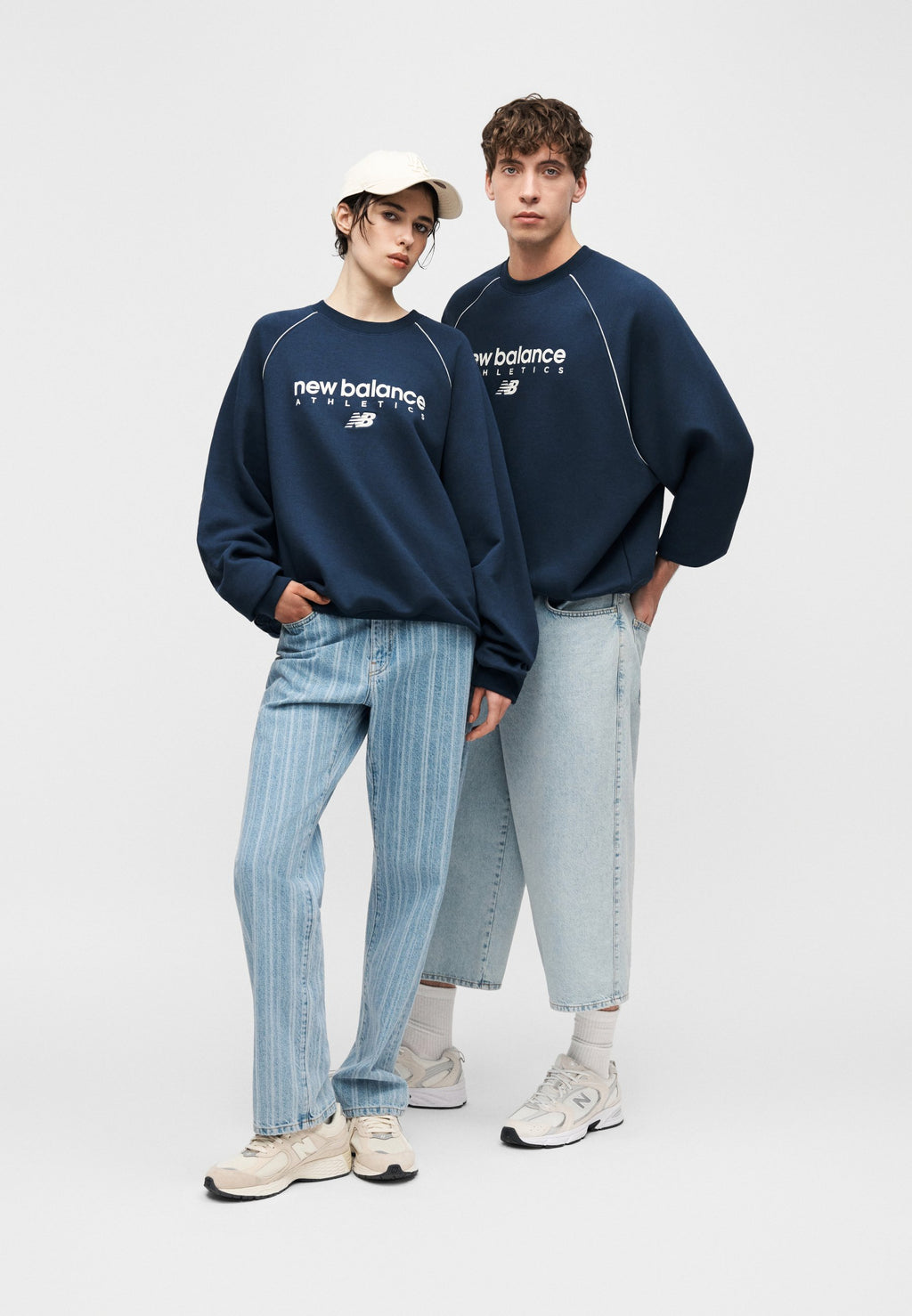 GRAPHIC CREW UNISEX - Sweat-shirt - marine