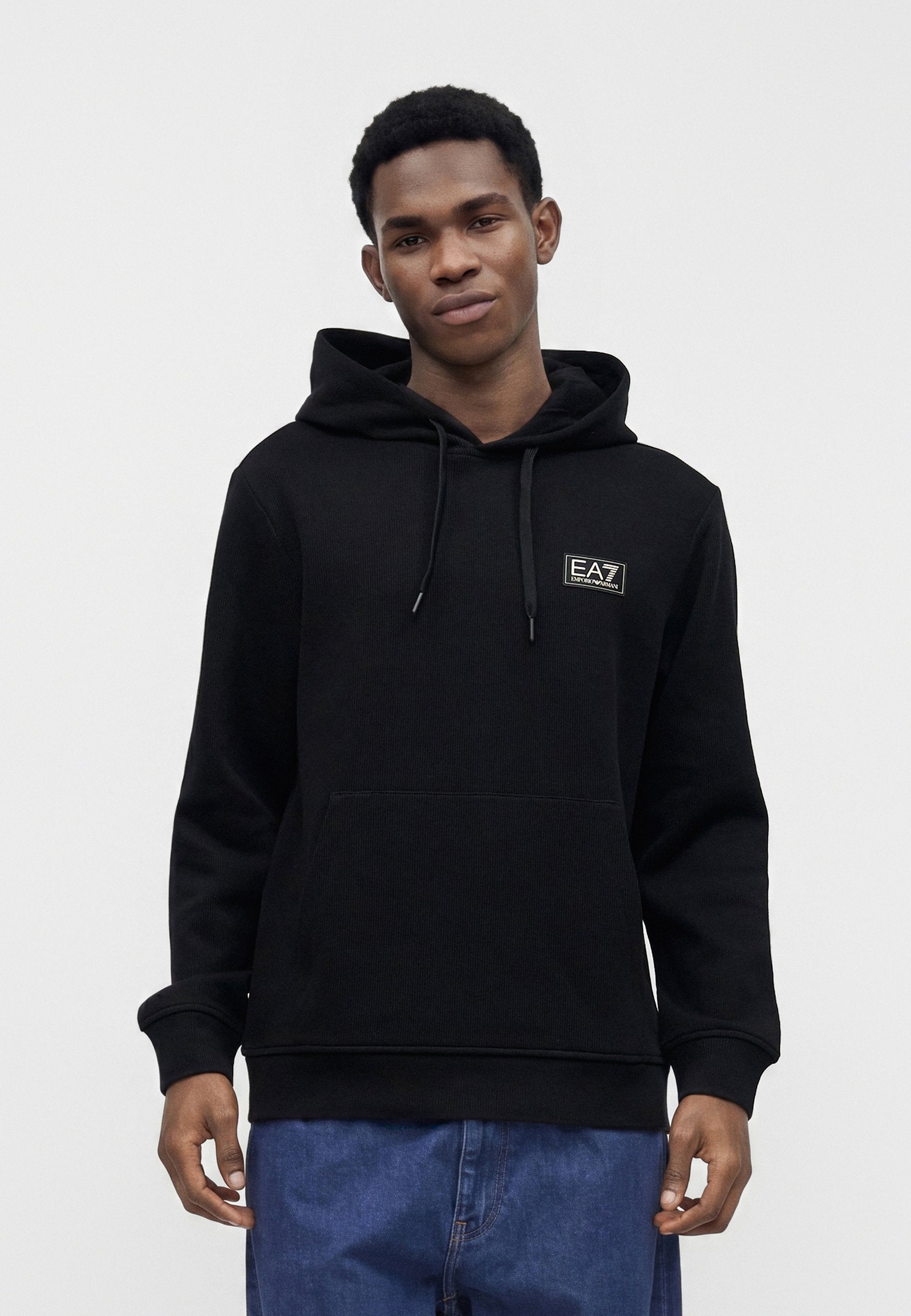 TRAIN REFINED HOODIE - سترة هودى - أسود