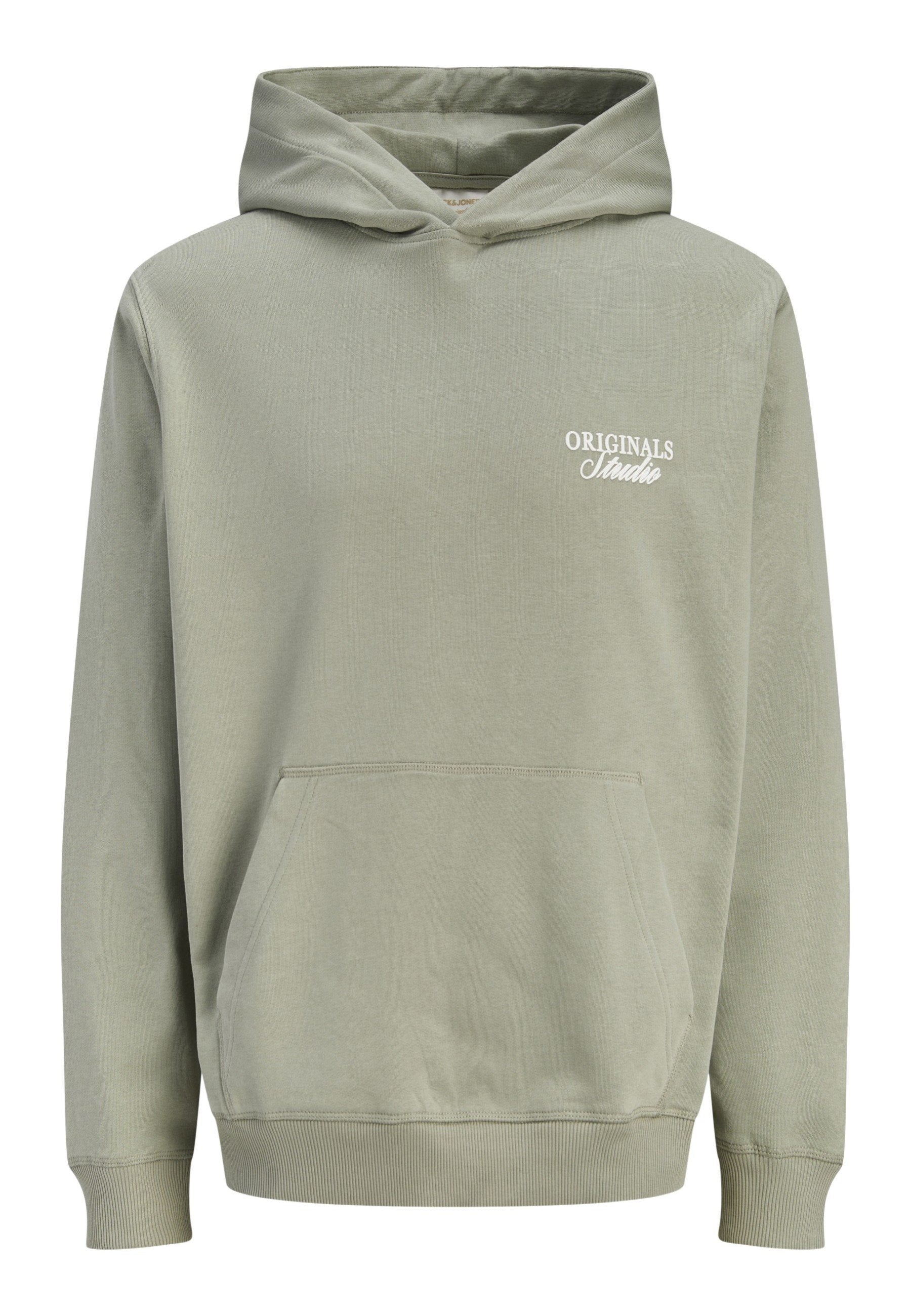 JORNORREBRO TYPO BACK SWEAT HOOD SN - Hoodie - seagrass
