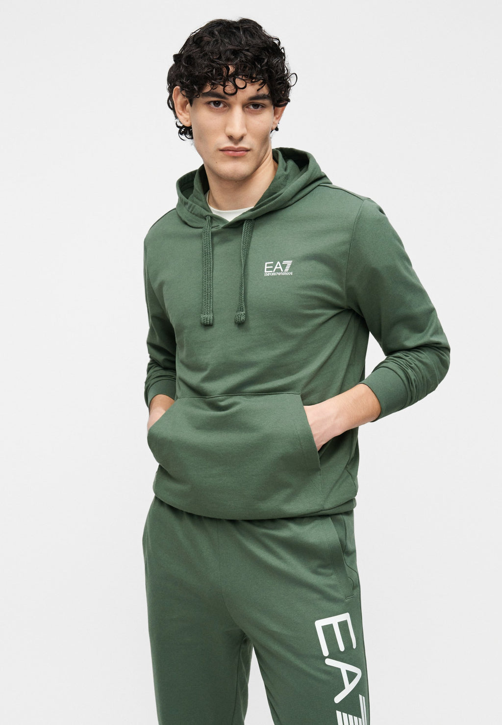 TRAIN LOGO SERIES EXTENDED LOGO UNISEX - Hoodie - cilantro