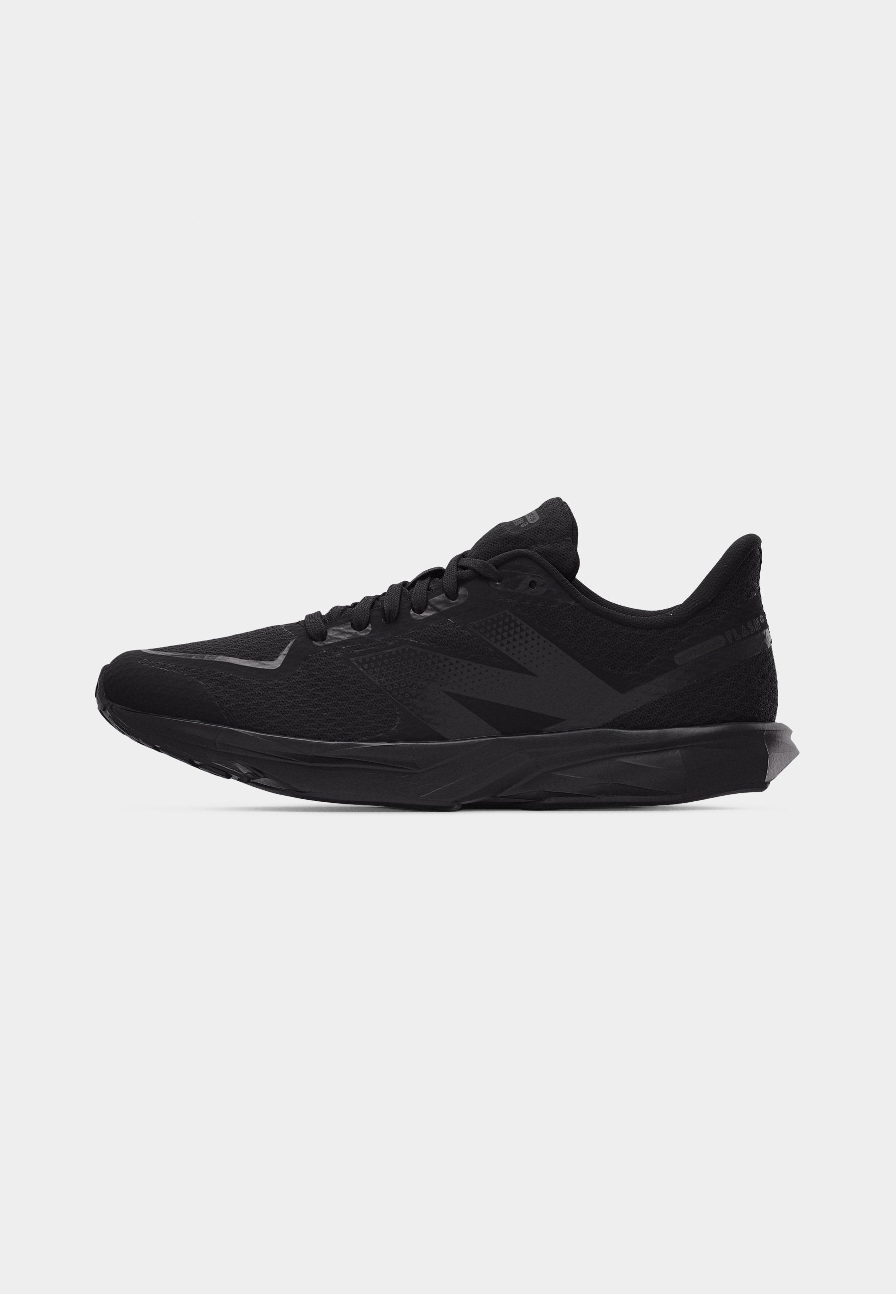 FLASH UNISEX - Road running shoes - black