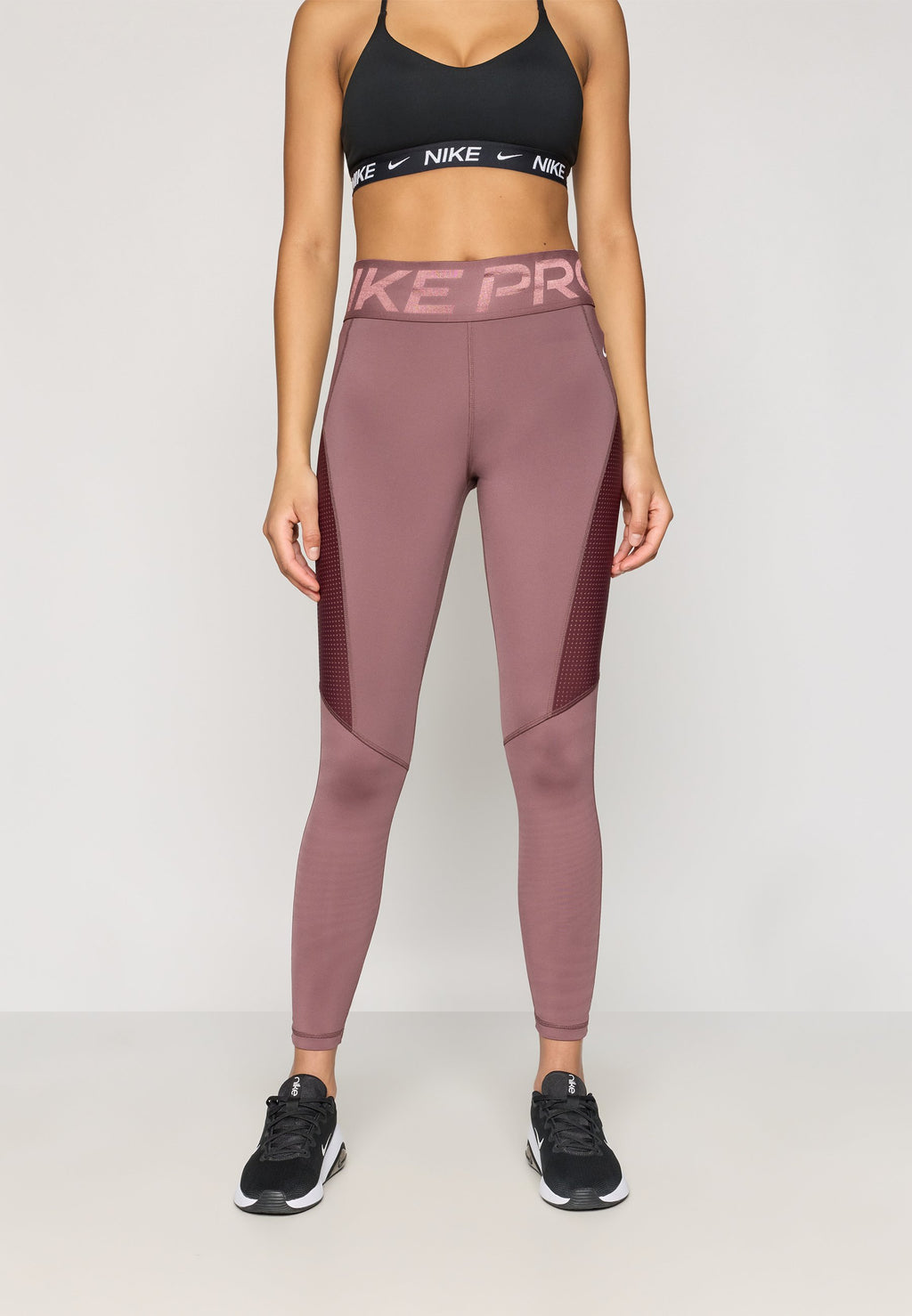 SCULPT TIGHT - Leggings - tattoo/burgundy crush/white