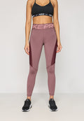 SCULPT TIGHT - Leggings - tattoo/burgundy crush/white