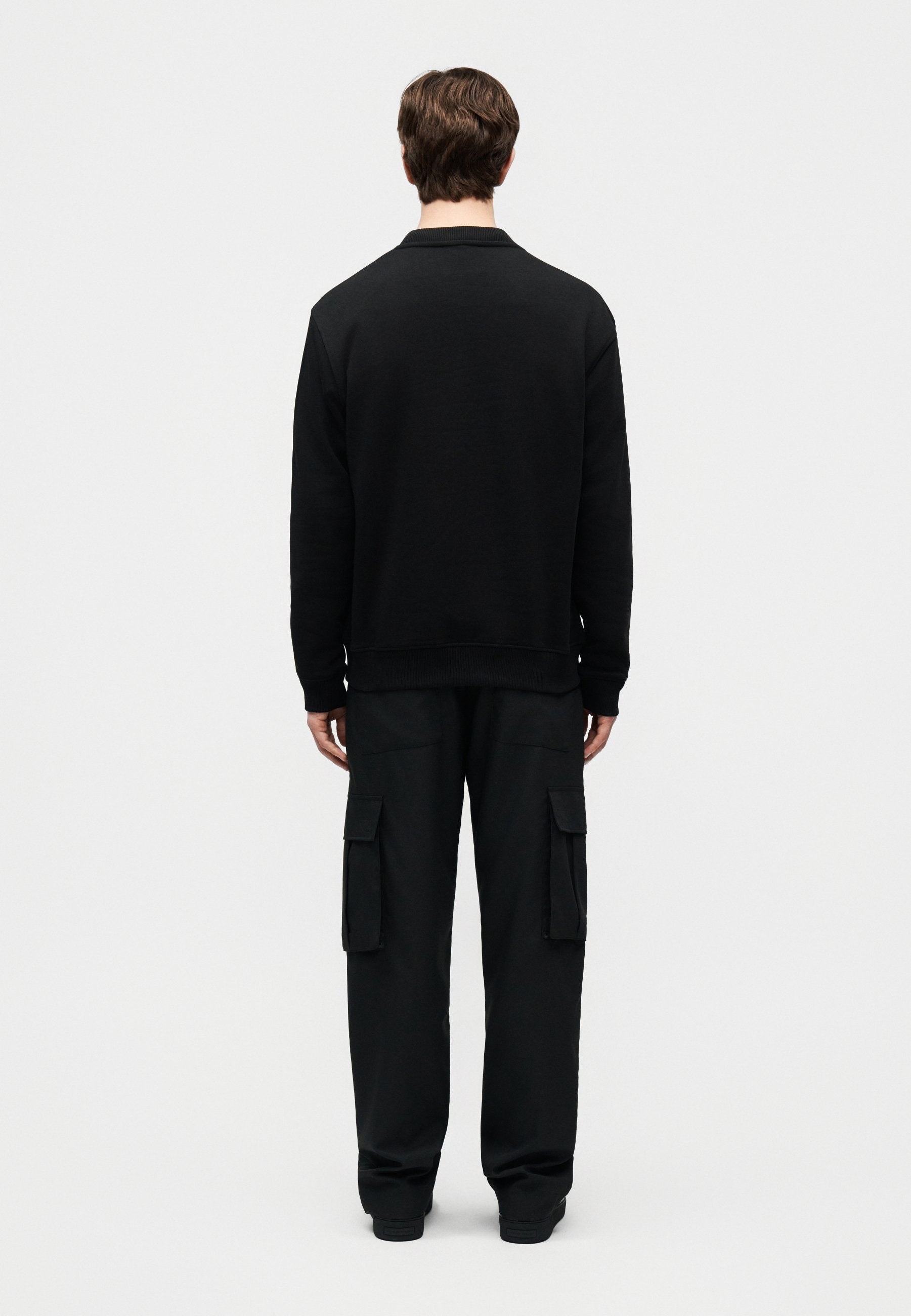 EMBLEM WAVE - Sweatshirt - black