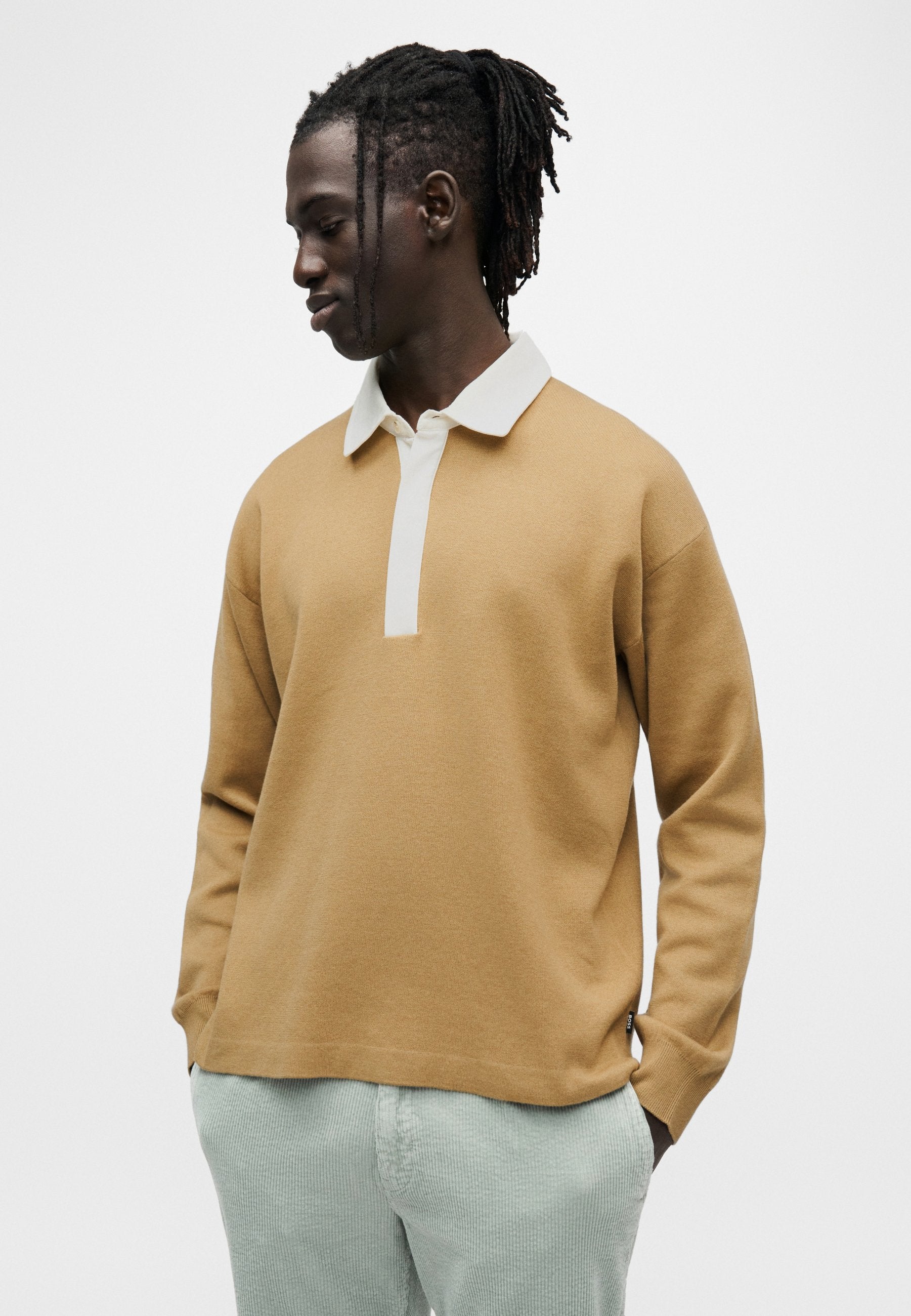 USTINO - Jumper - dark beige