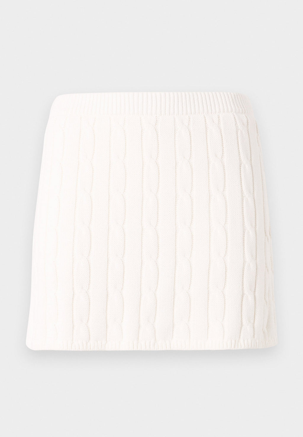 CABLE MINI SKORT - Skort - new off white