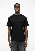 PATCH SQUARE - Basic T-shirt - black