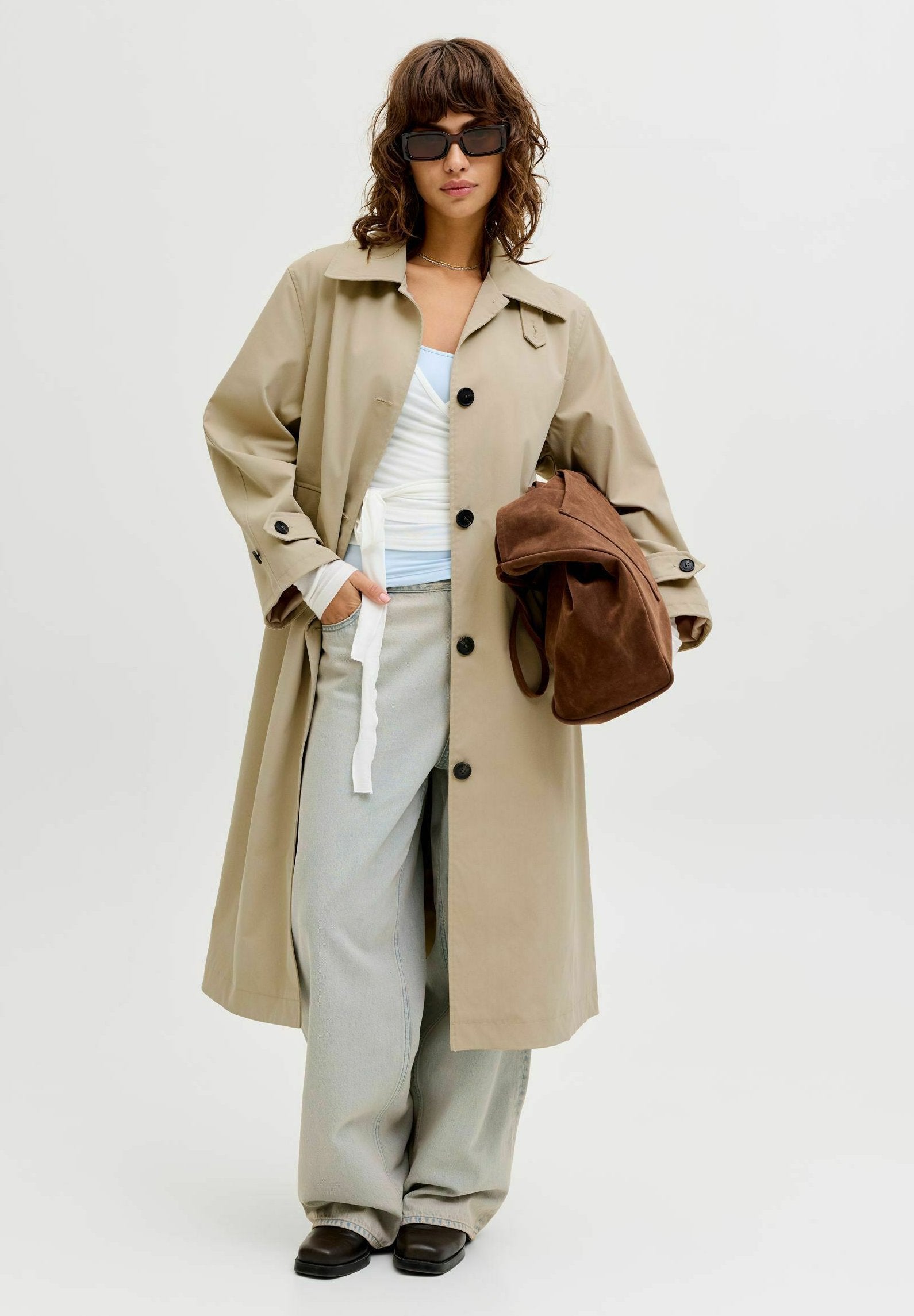 JXSKYLA - Classic coat - twill
