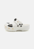 CLASSIC SOCCER BALL UNISEX - Pool slides - white/black