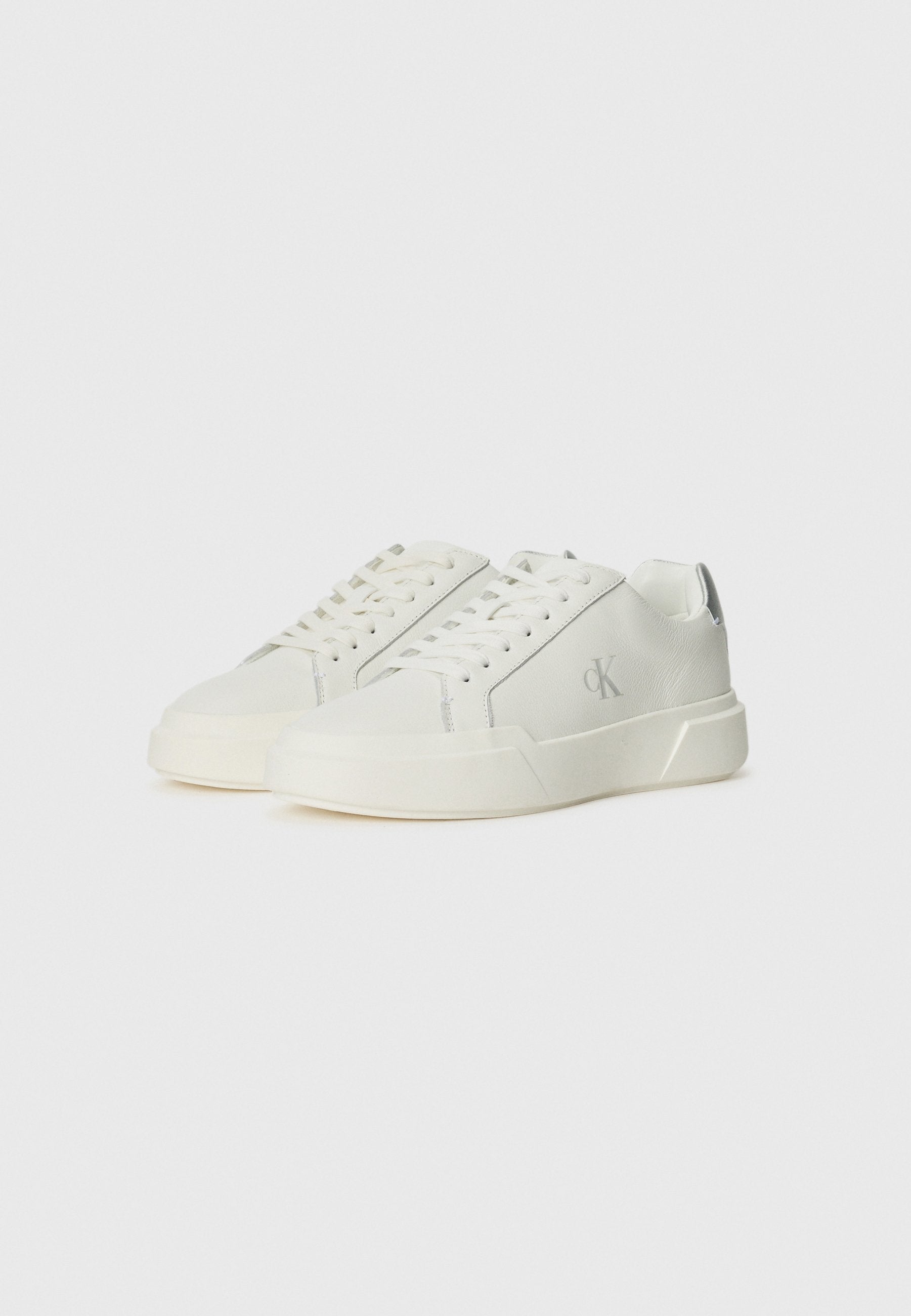 CHUNKY CUPSOLE - Trainers - bright white/silver-coloured