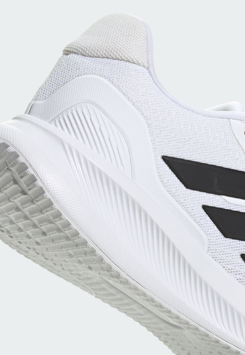 Road running shoes - cloud white   core black   core black