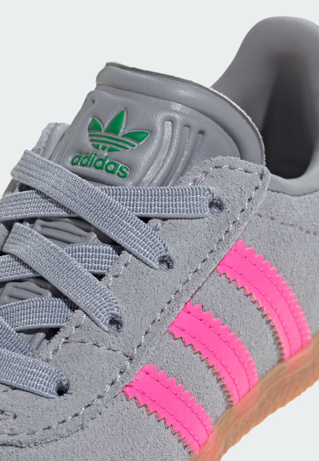 GAZELLE UNISEX - Bebek ayakkabısı - gümüş rengi/açık pembe/yeşil