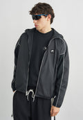 HYBRID - Light jacket - black/white