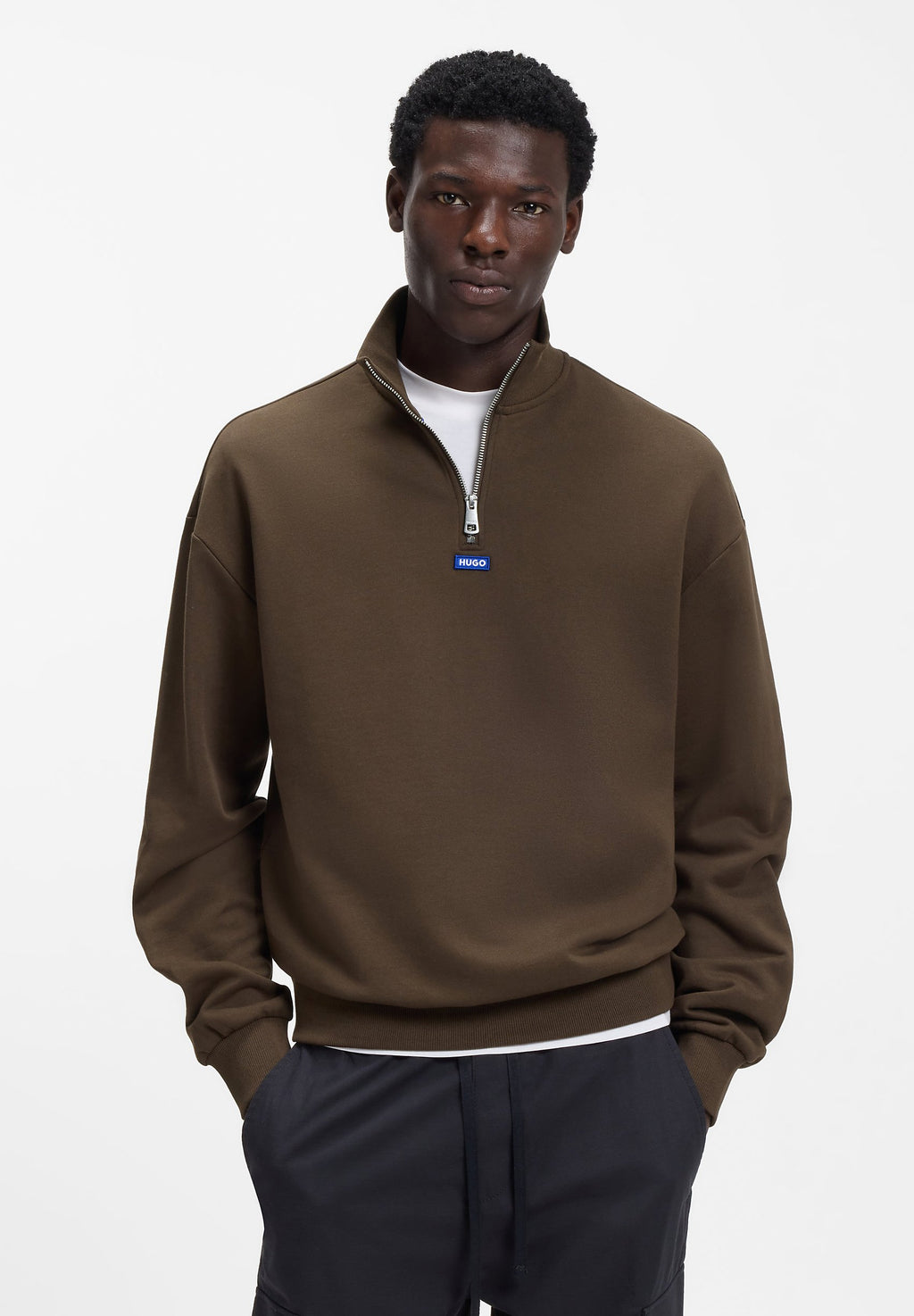 NEELER - Sweatshirt - dark brown