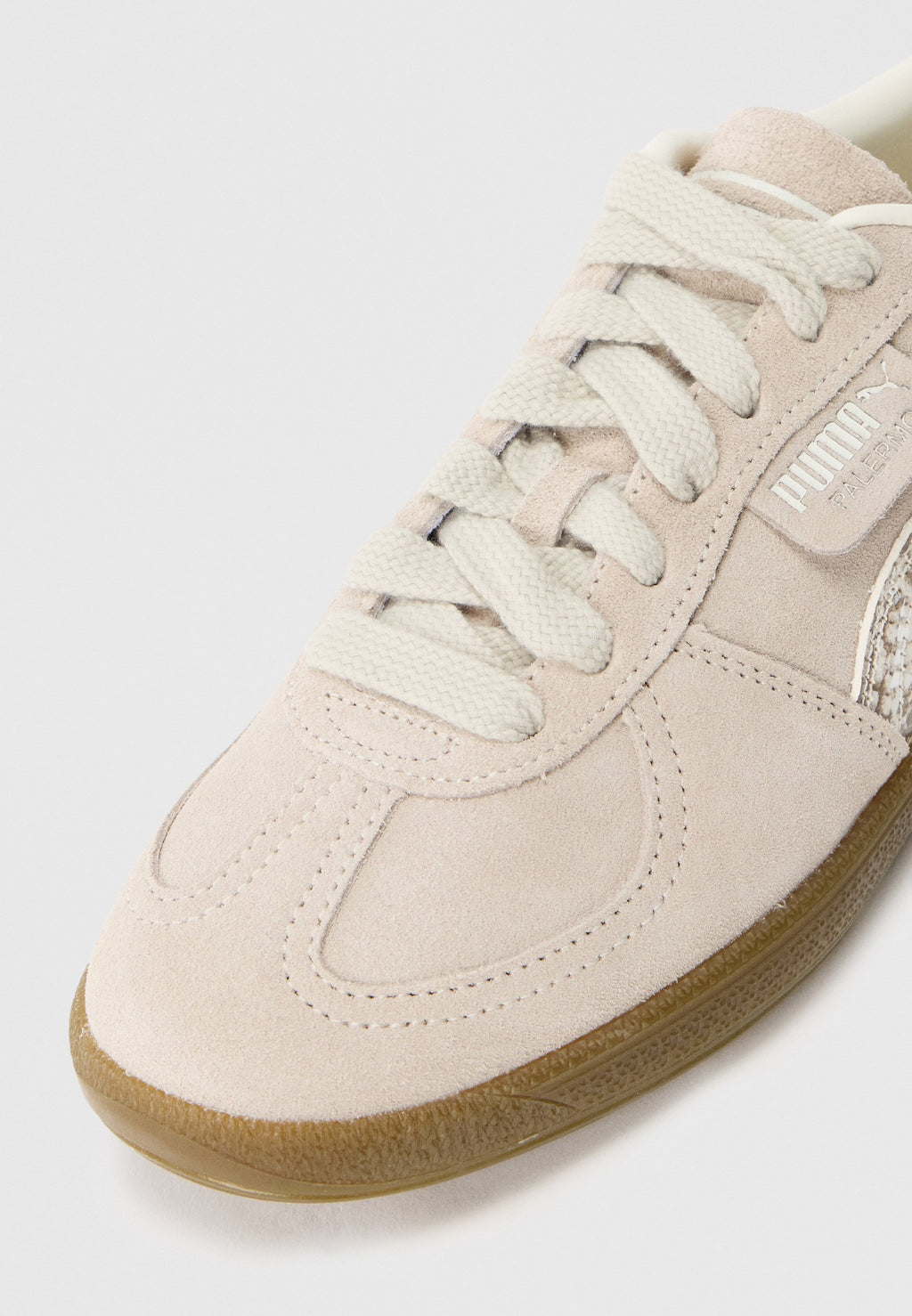 PALERMO SNAKE UNISEX - Trainers - desert dust/ice coffee/warm white