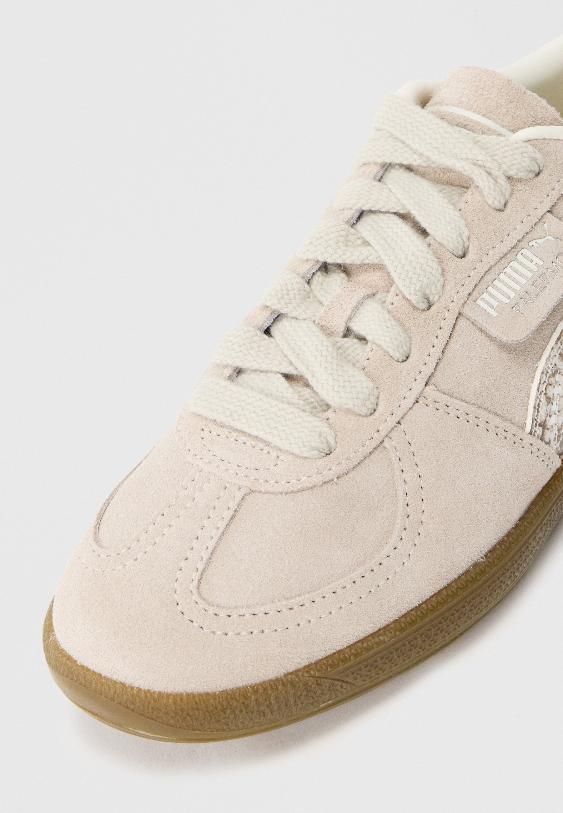 PALERMO SNAKE UNISEX - Trainers - desert dust/ice coffee/warm white