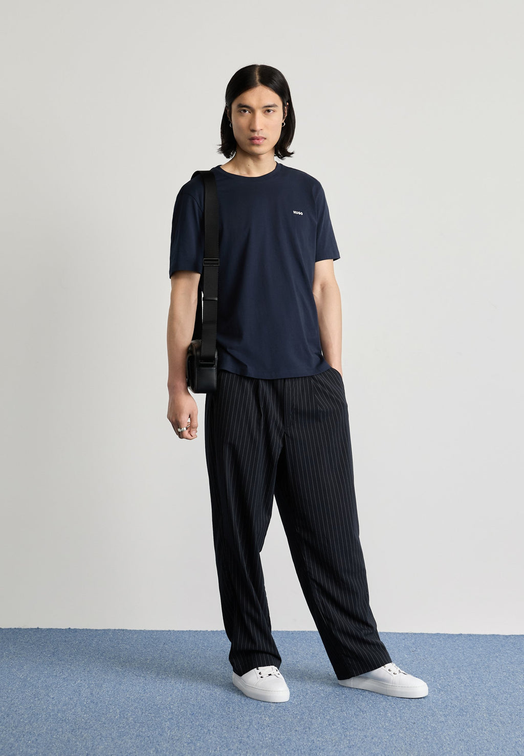 DERO - Basic T-shirt - dark blue five