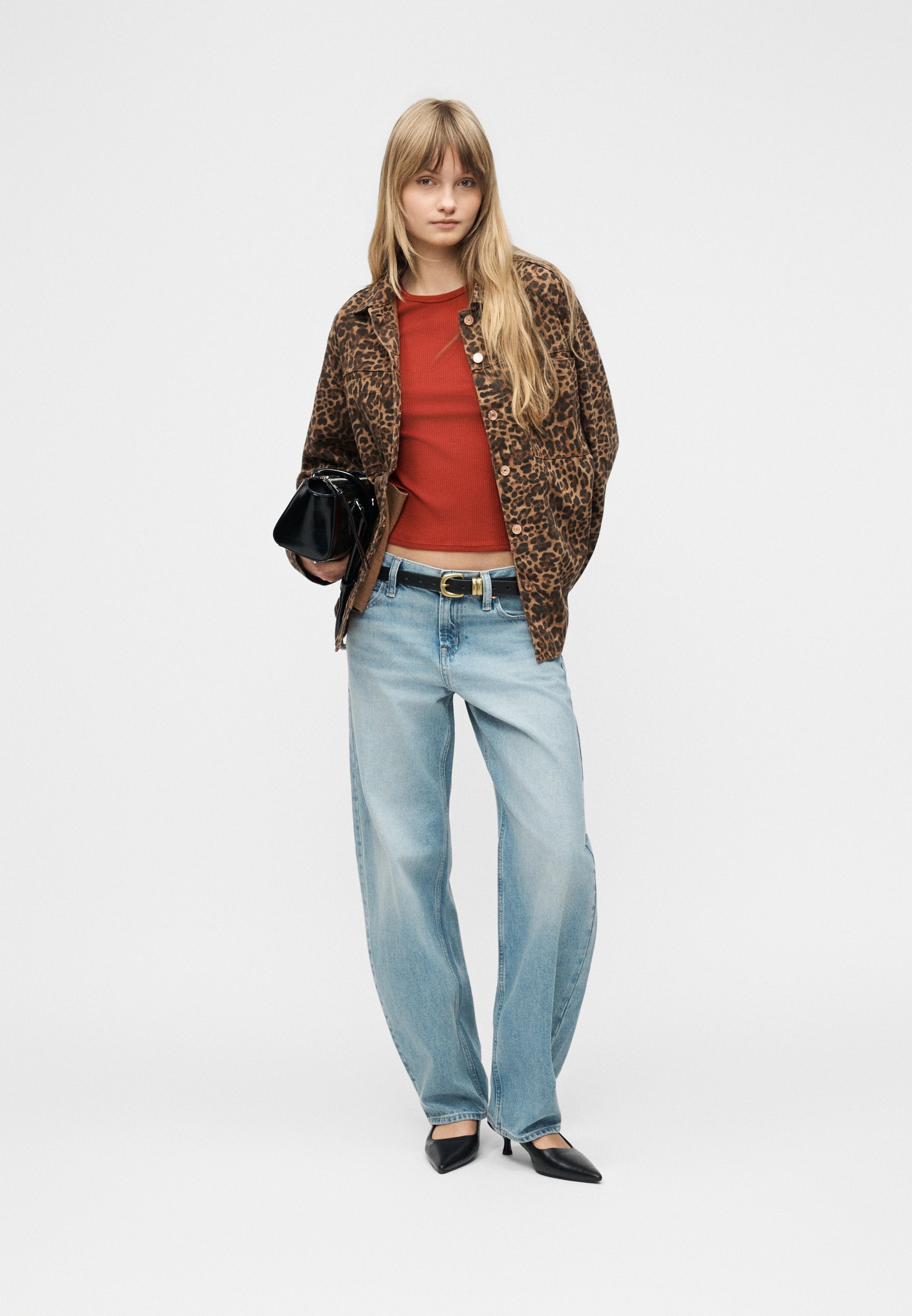 BARREL HINSDALE - Relaxed fit jeans - light indigo