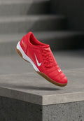 T90 - Trainers - university red/white/med brown/metallic gold-coloured