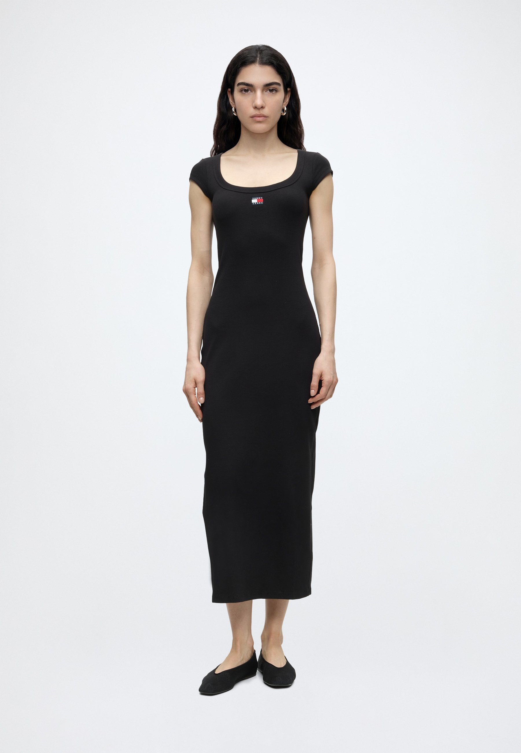 MAXI BADGE DRESS  - Day dress - black