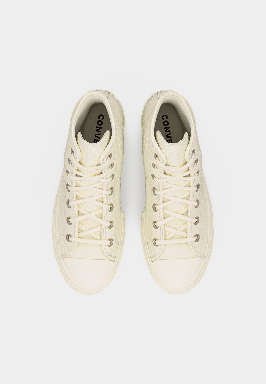 CHUCK TAYLOR ALL STAR LIFT - High-top trainers - egret/vintage white