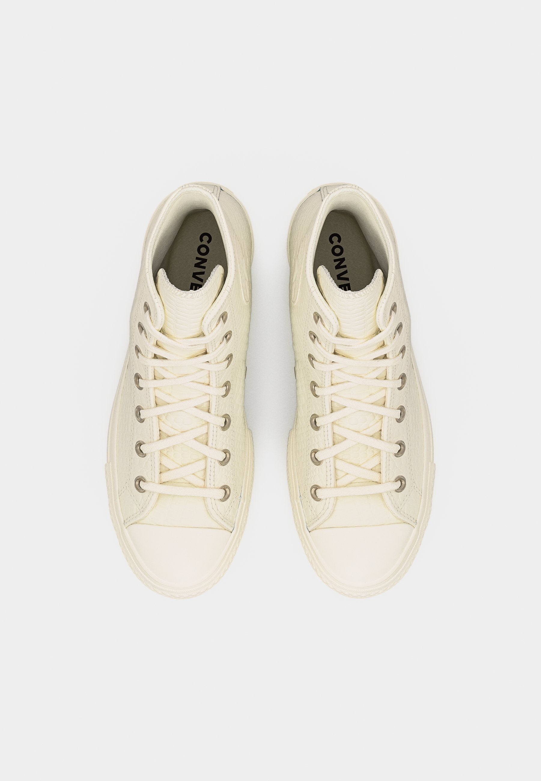 CHUCK TAYLOR ALL STAR LIFT - High-top trainers - egret/vintage white