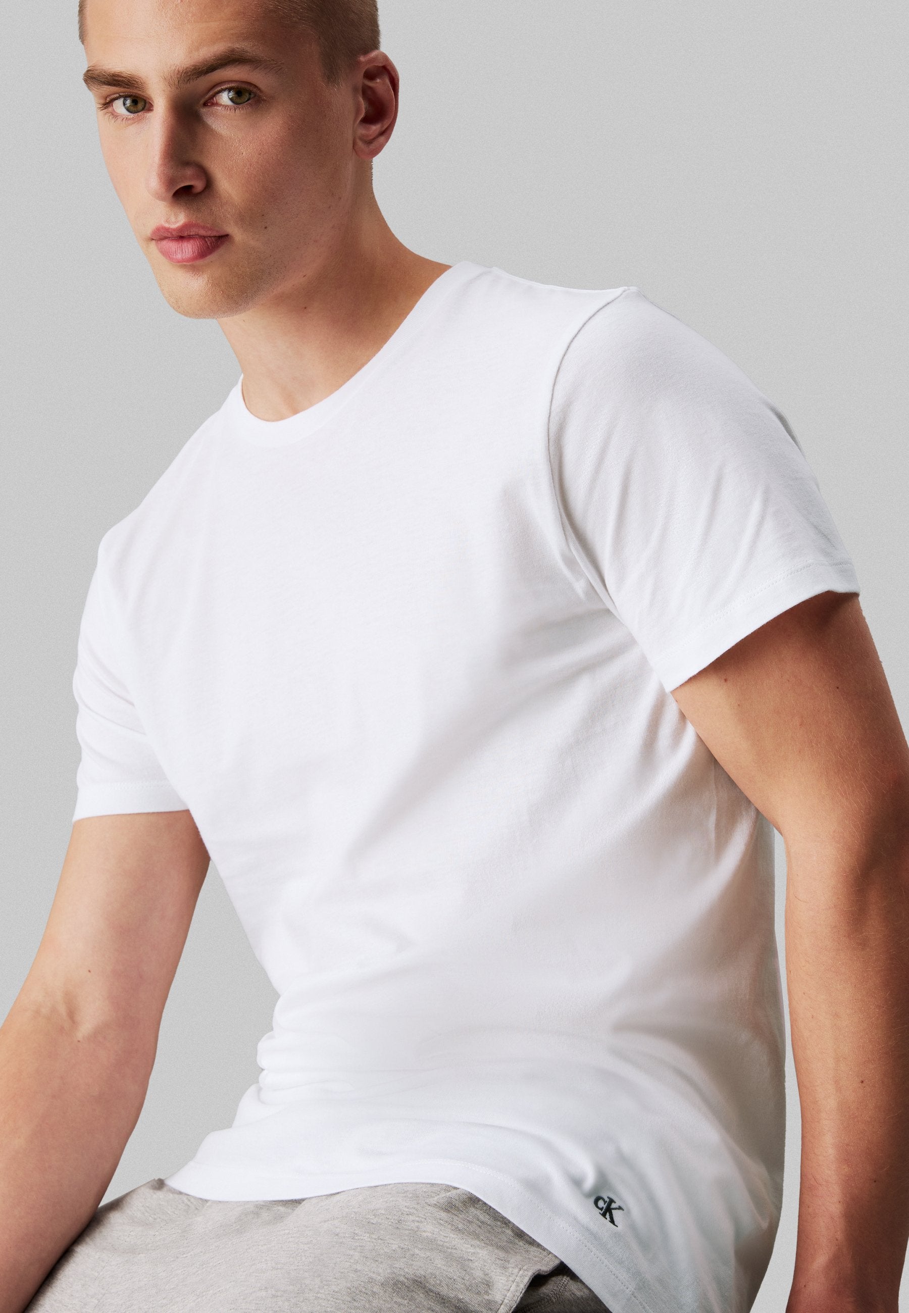 3 PACK T-SHIRTS 100% COTTON - Undershirt - white