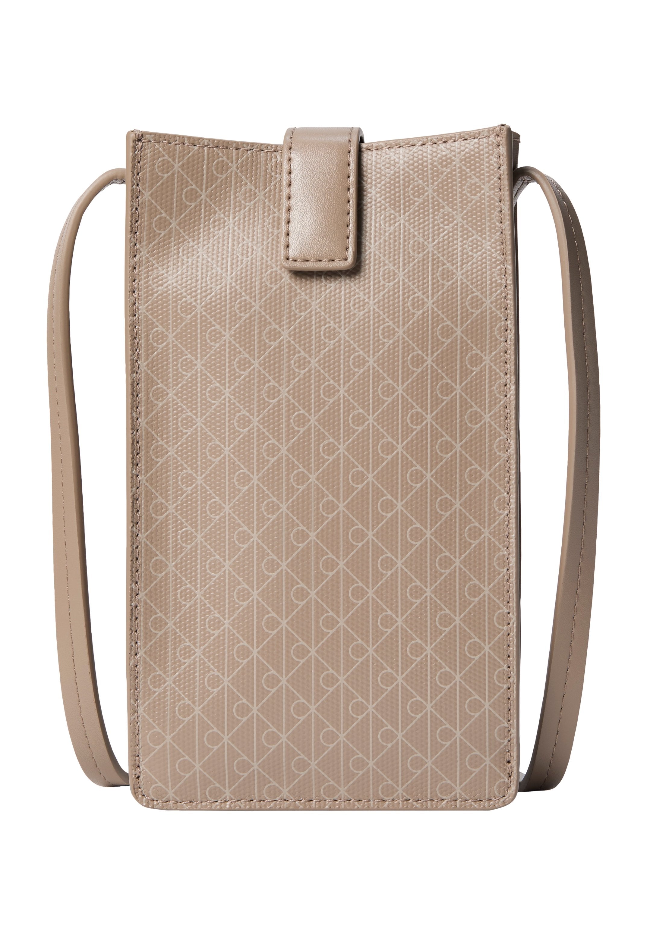 EMBLEM PHONE CROSSBODY - Phone pouch - desert taupe