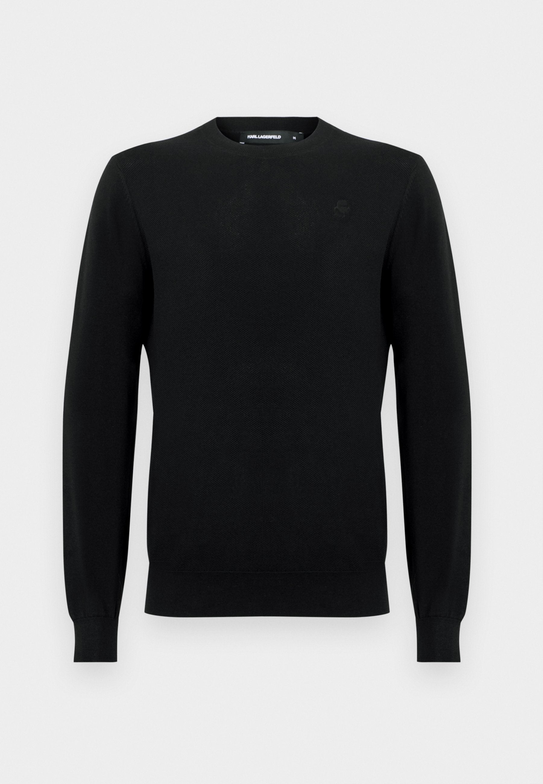 CREW NECK - Jumper - black