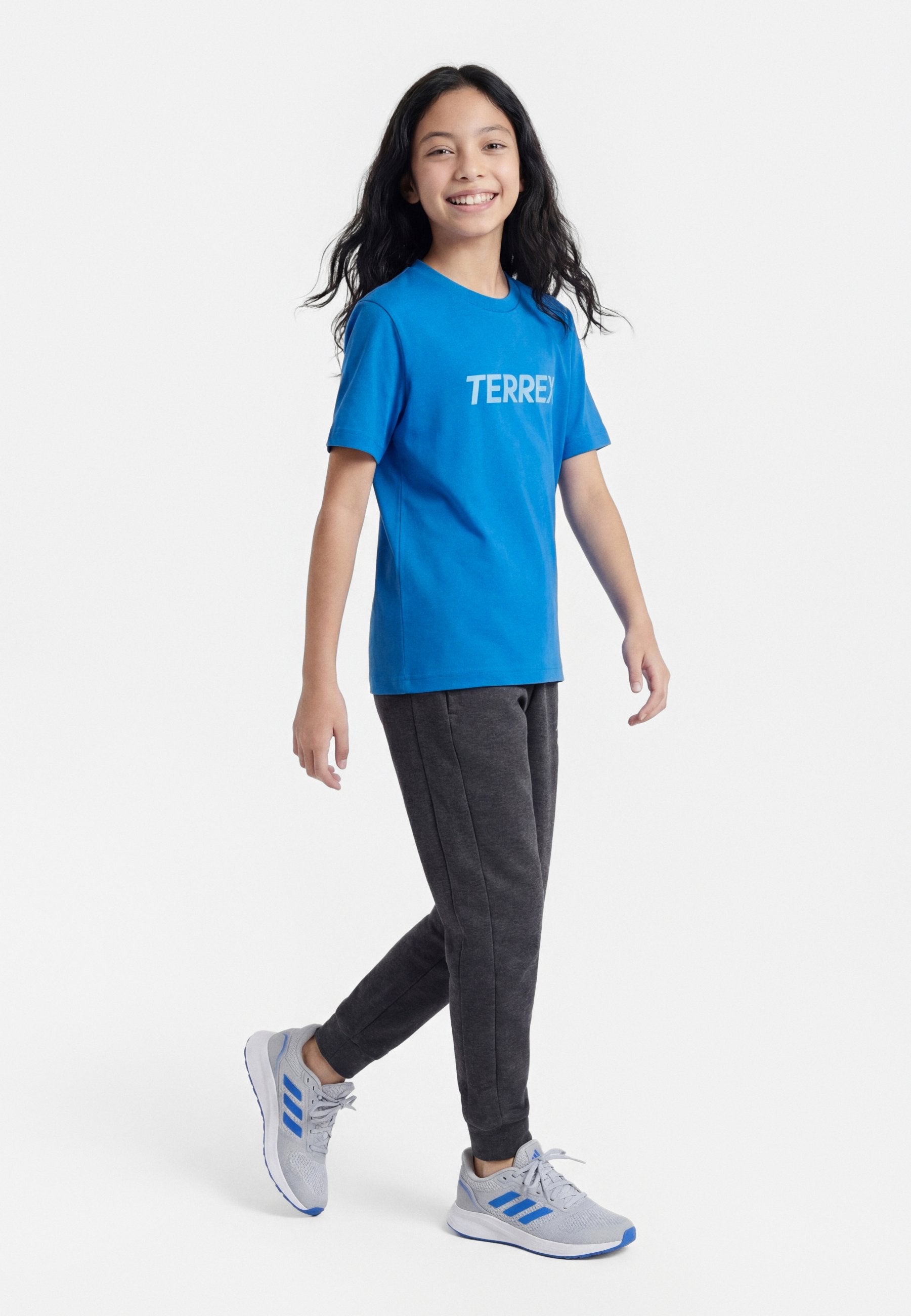 LOGO TEE UNISEX - Sports T-shirt - ray blue
