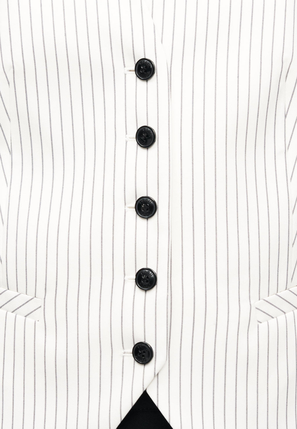 AUMARE - Waistcoat - white