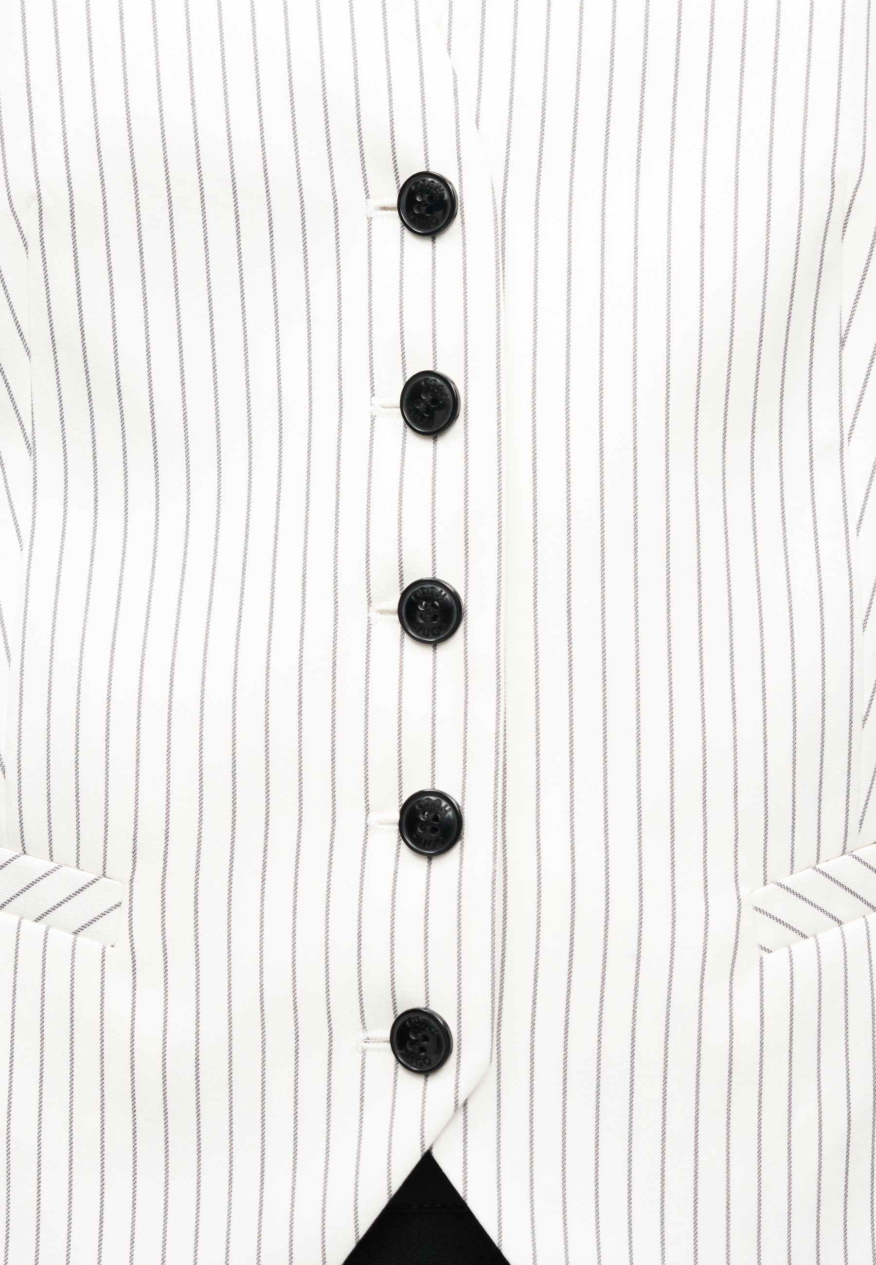 AUMARE - Waistcoat - white