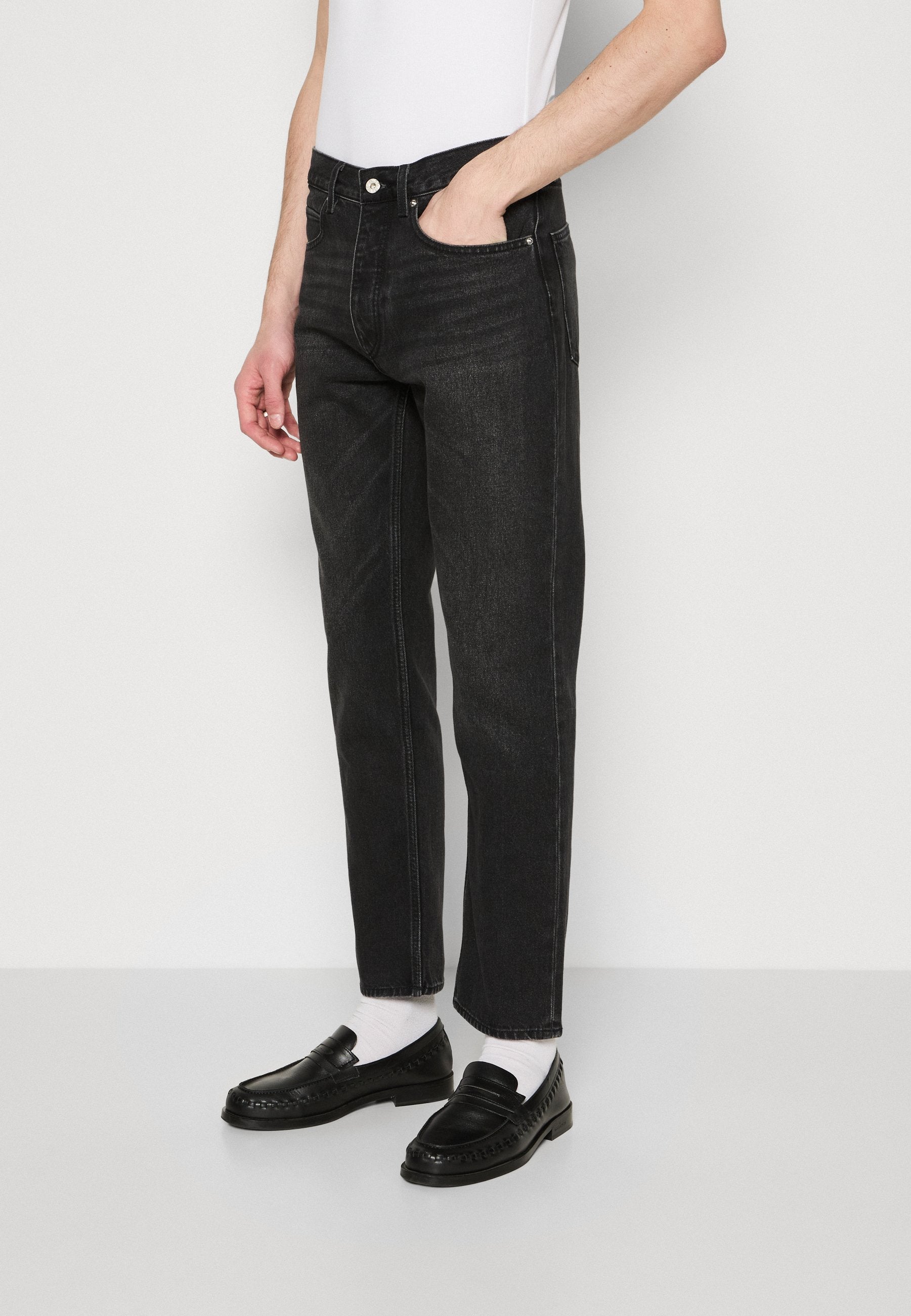 JONAH - Straight leg jeans - dark grey