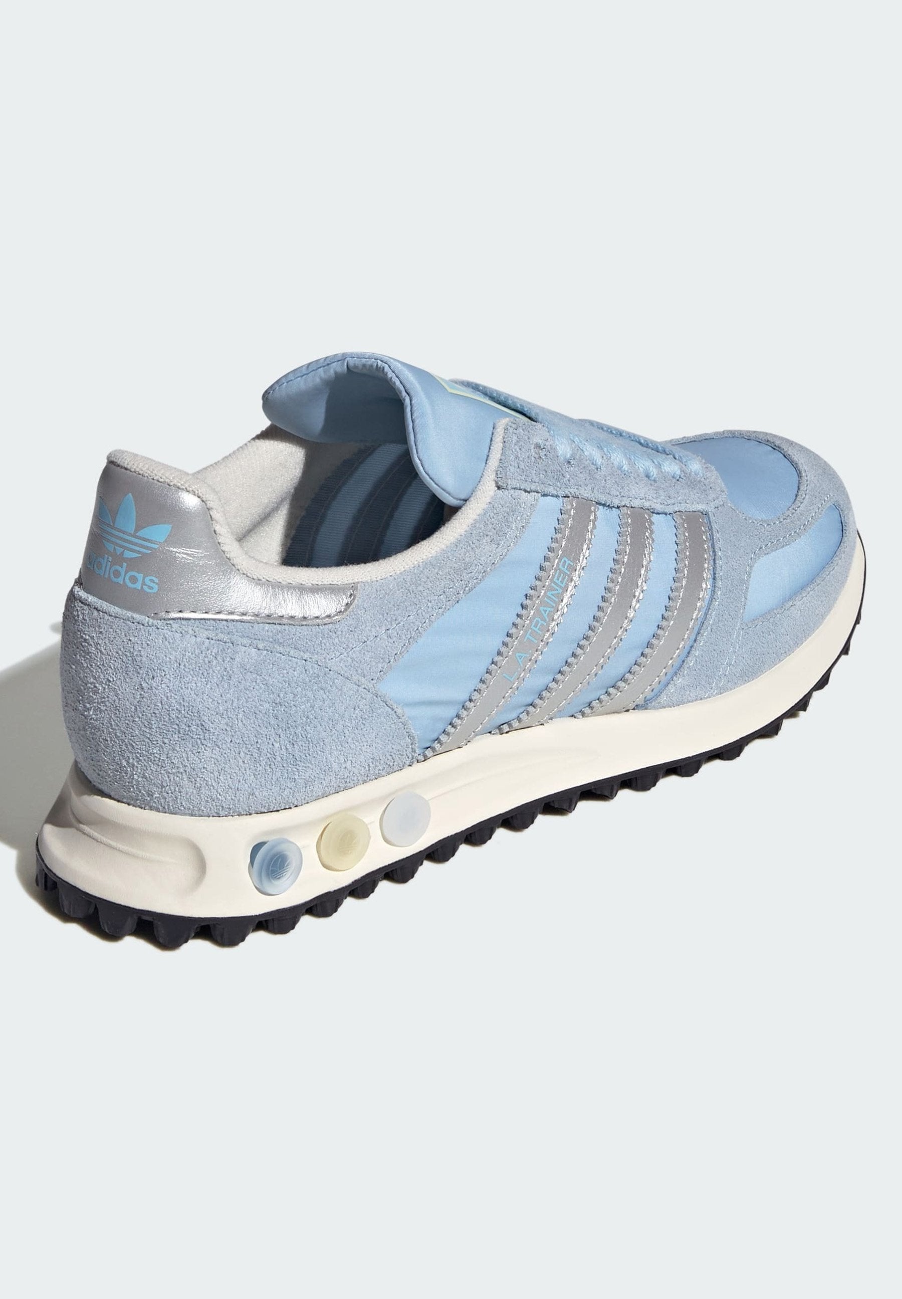 LA TRAINER OG W - Trainers - clear sky   silver metallic   cream white