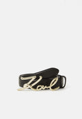 SIGNATURE HIP - Belt - black/gold-coloured