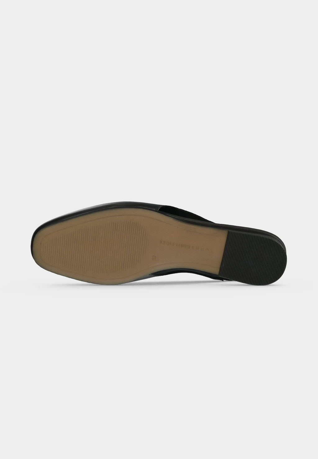 Slingback babetler - siyah