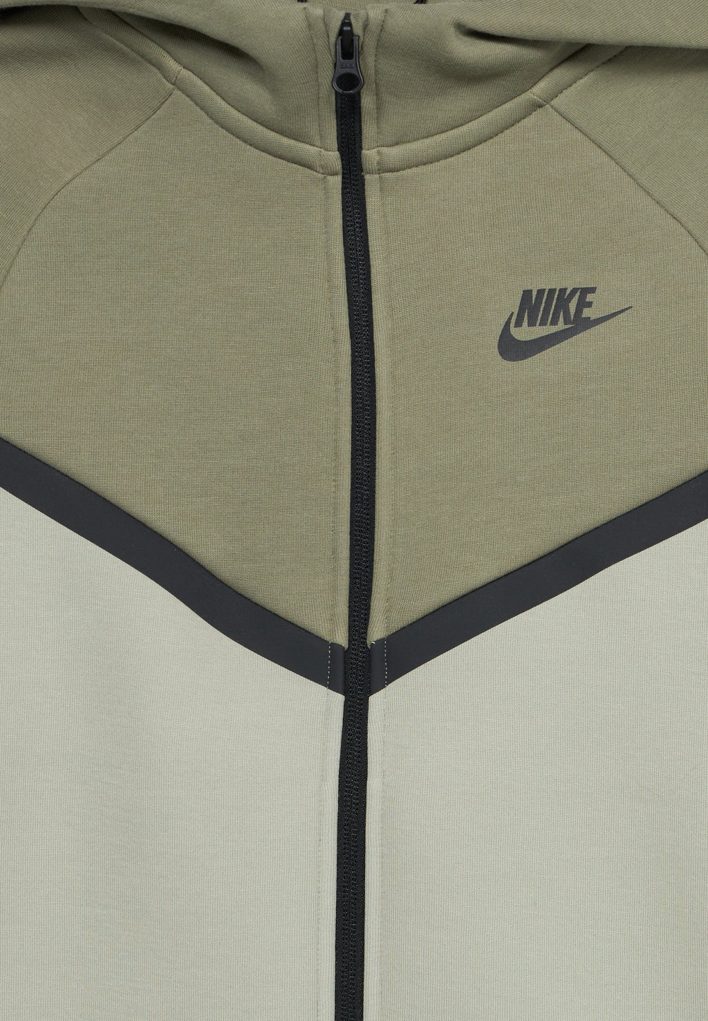 Fermuarlı sweatshirt - açık gri yeşil/koyu gri/orta kül grisi/siyah