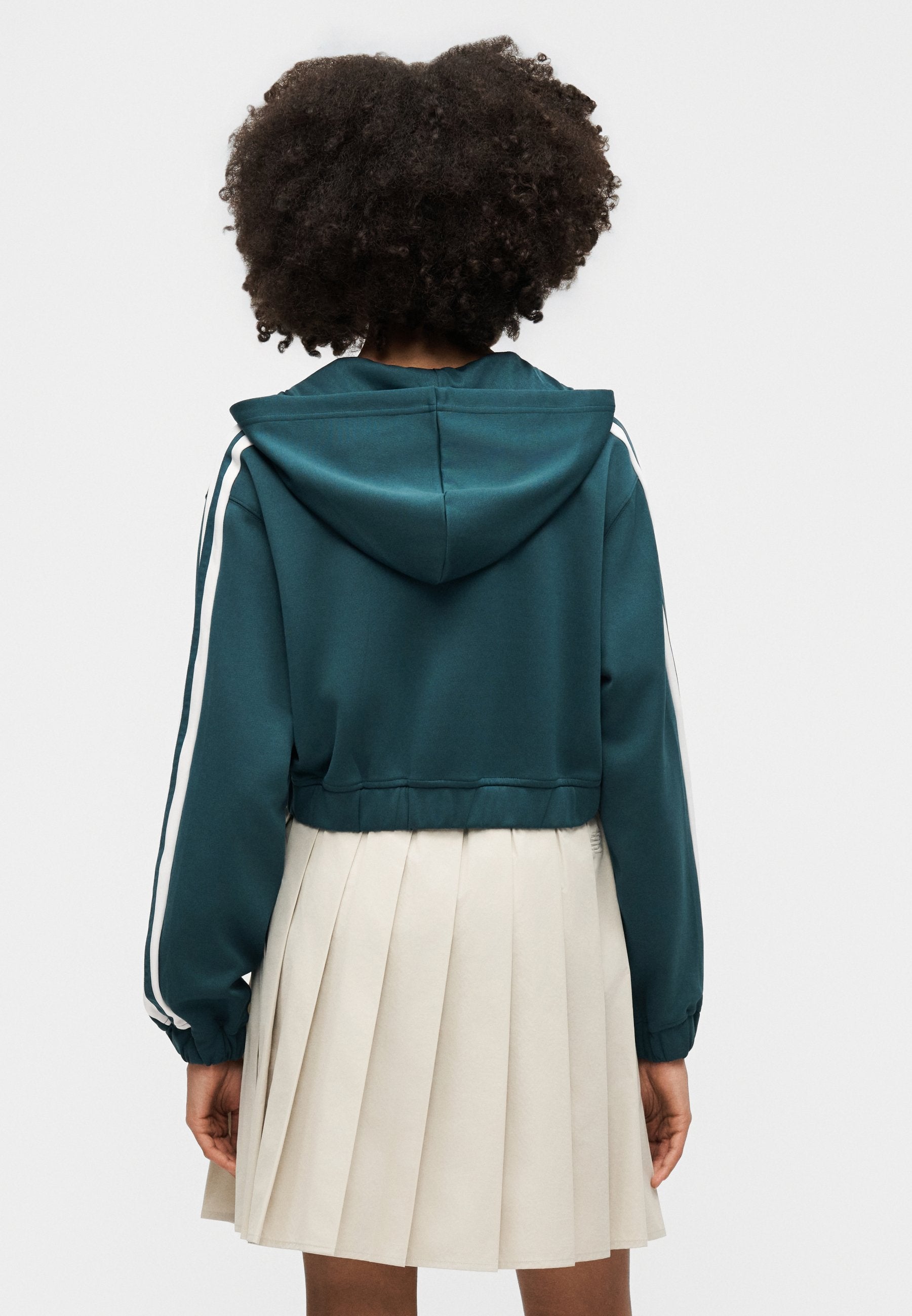FULL ZIP - Zip-up sweatshirt - medusa green