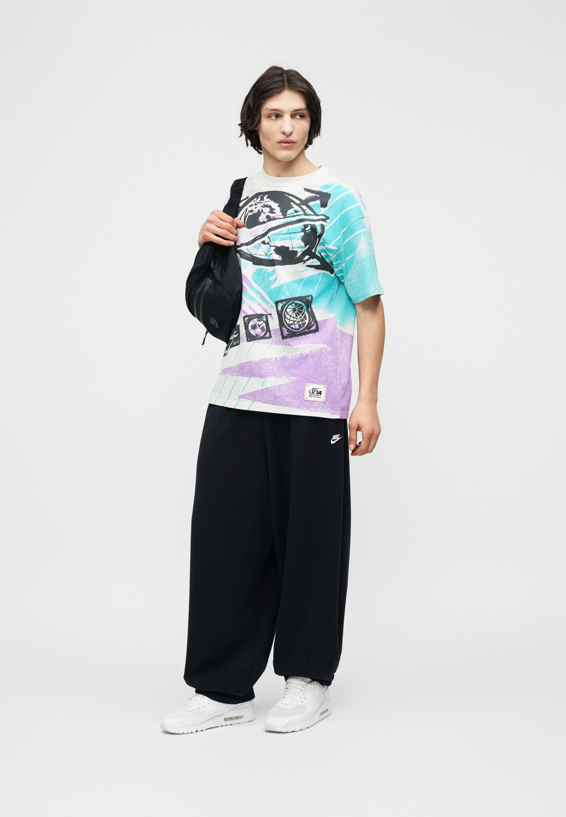 TEE POST STAMP UNISEX - Print T-shirt - spruce aura