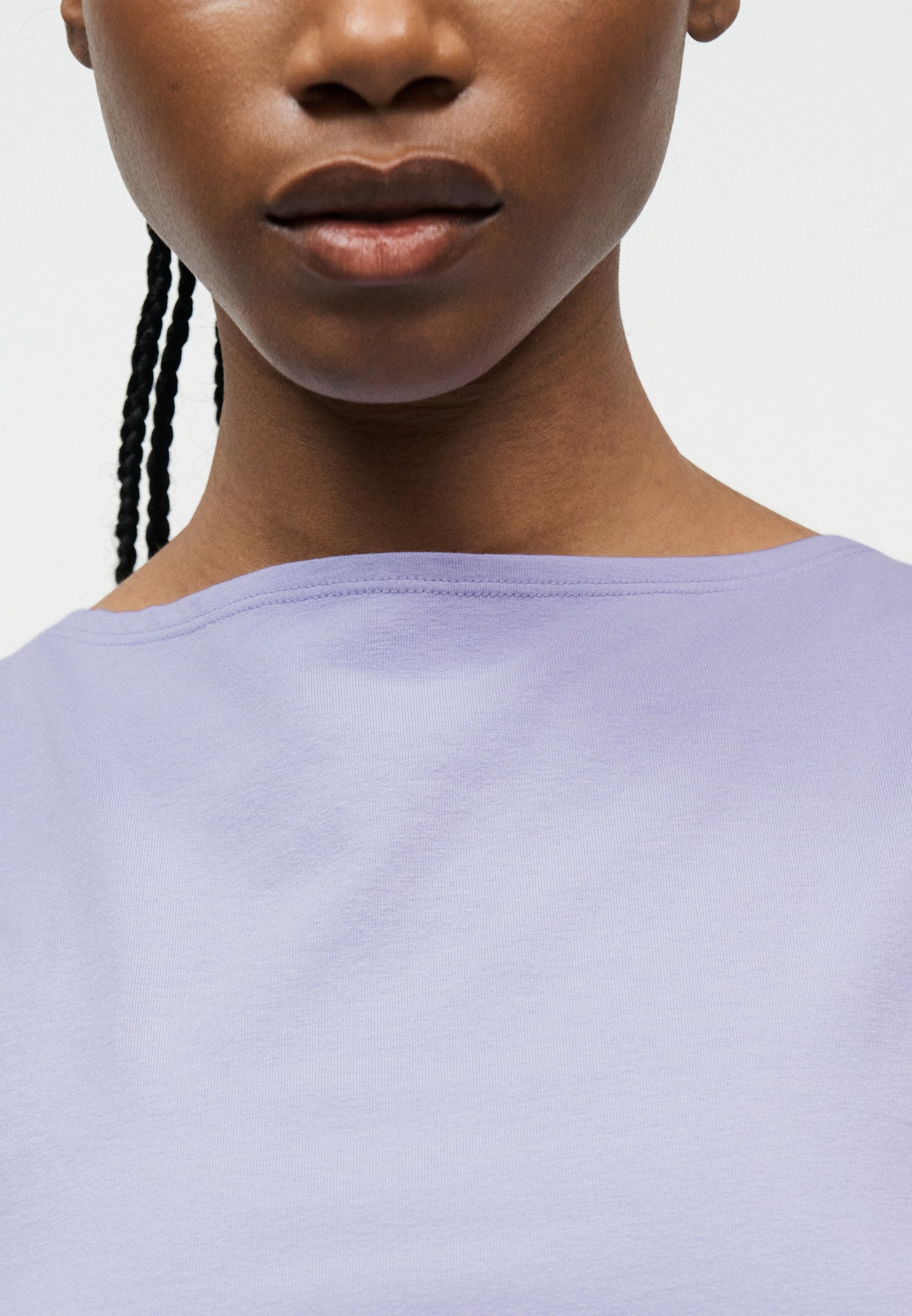 BOAT NECK TANK - Top - orchid