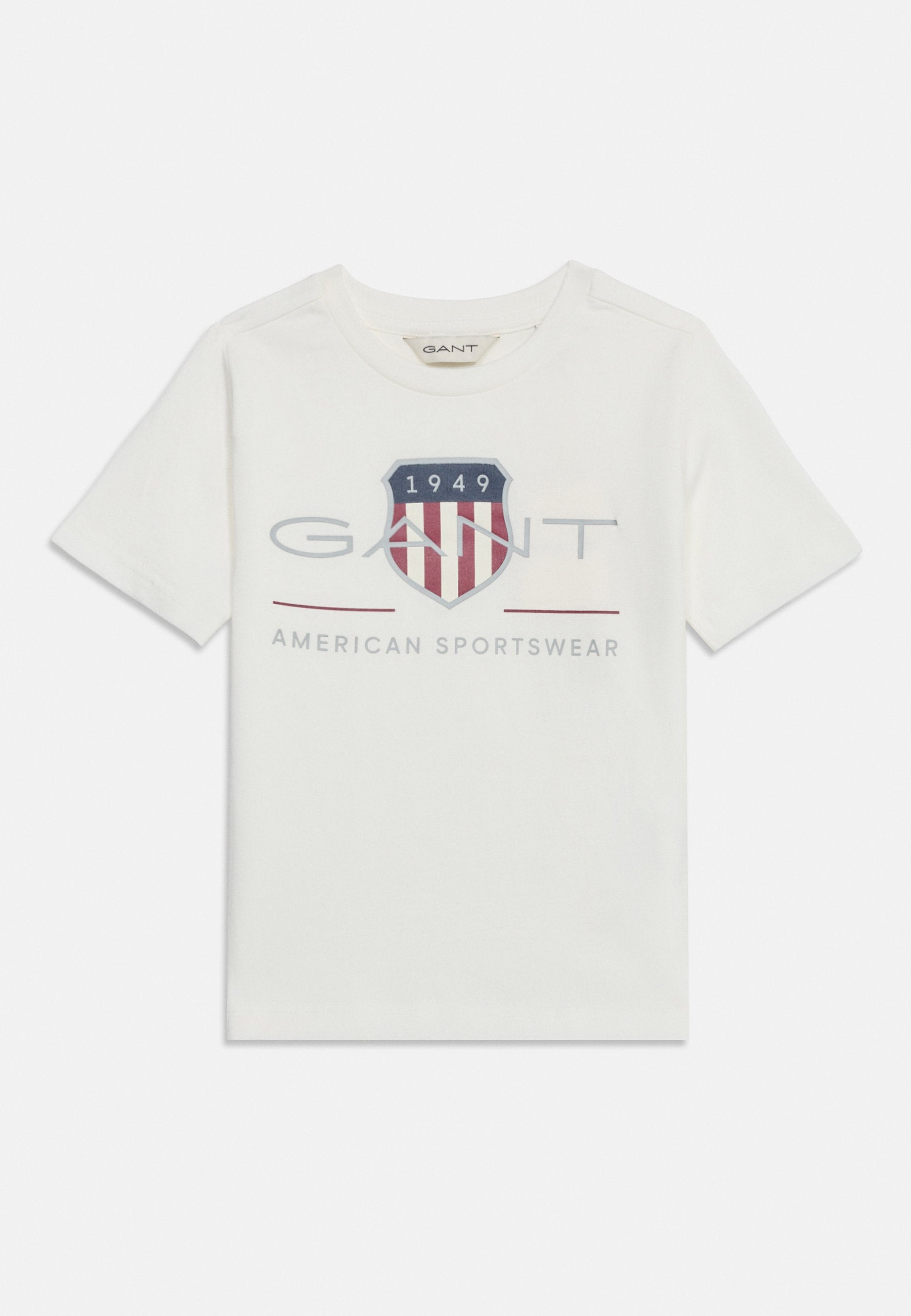 ARCHIVE SHIELD UNISEX - Print T-shirt - white
