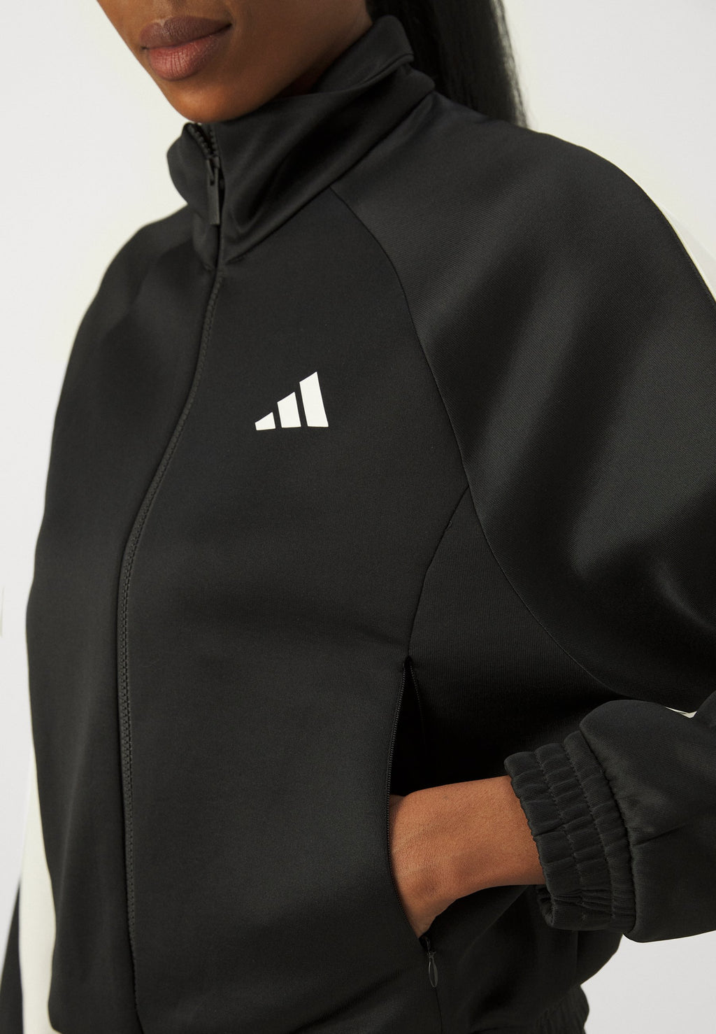 W STADIUM TT - Training jacket - black/off white