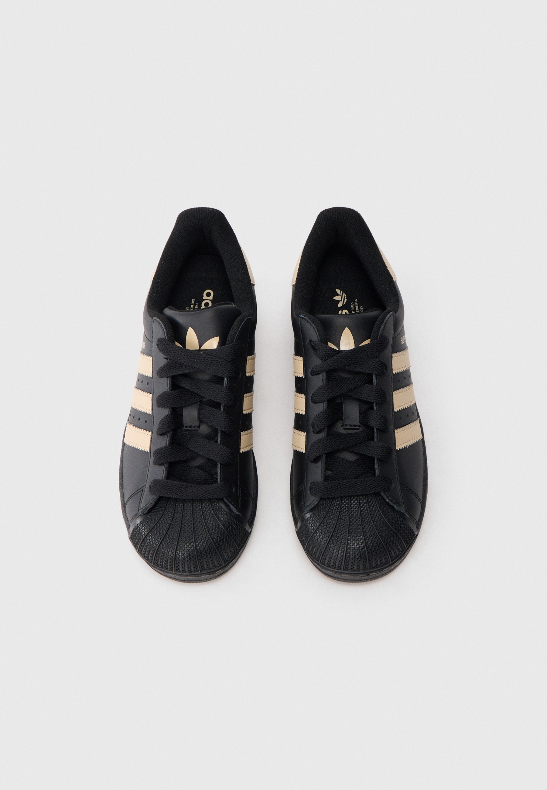 أحذية رياضية SUPERSTAR II UNISEX - أحذية رياضية - أسود أساسي/كاكي حجري