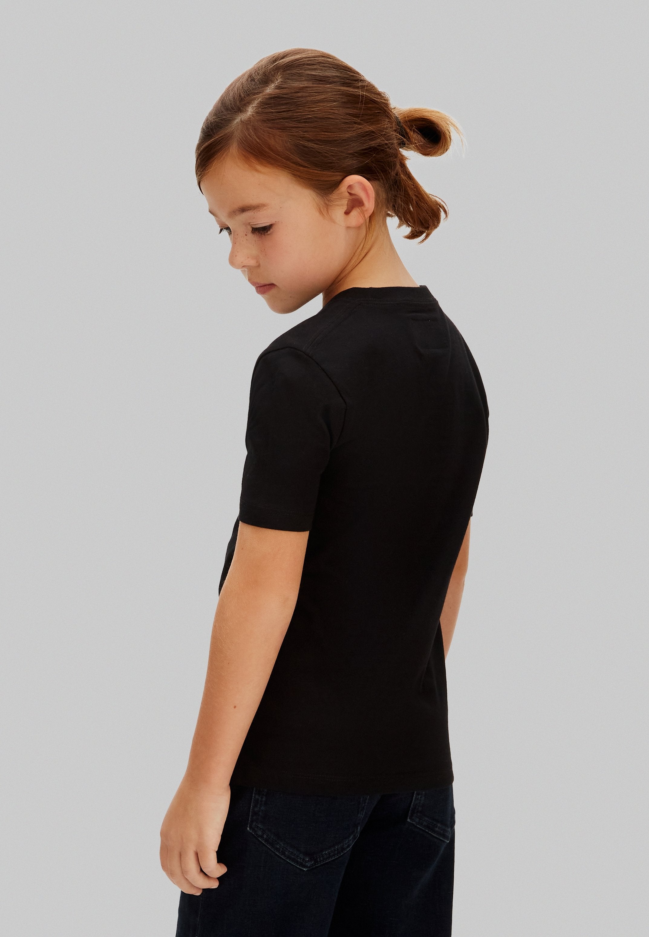 MONO MINI BADGE UNISEX - Basic T-shirt - black