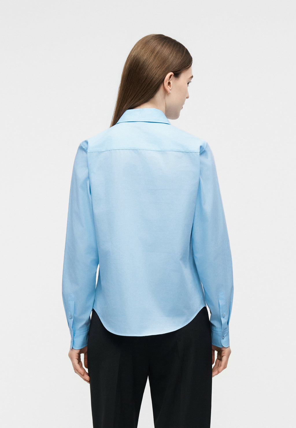 THE ESSENTIAL SHIRT - Button-down blouse - blue