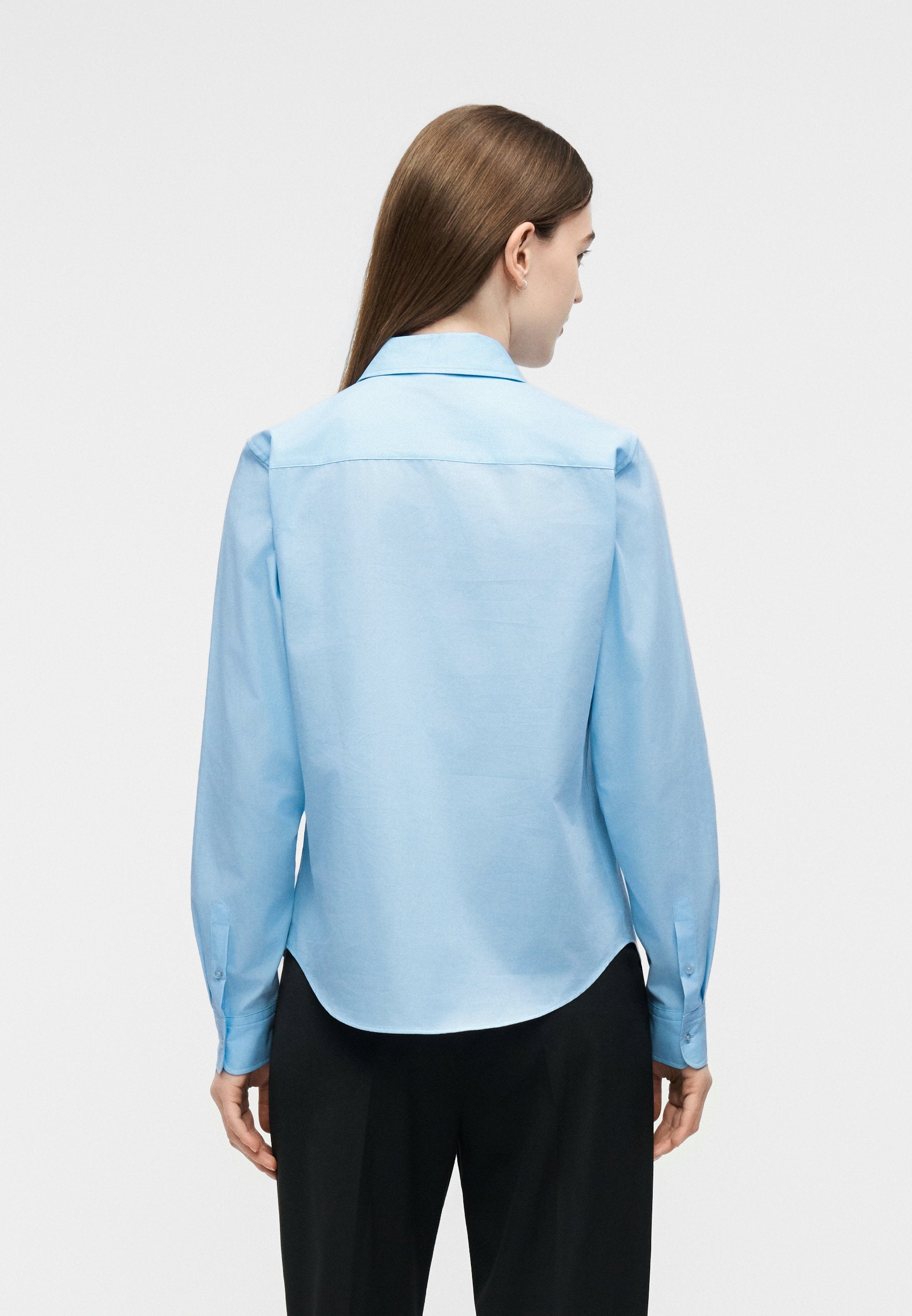 THE ESSENTIAL SHIRT - Button-down blouse - blue